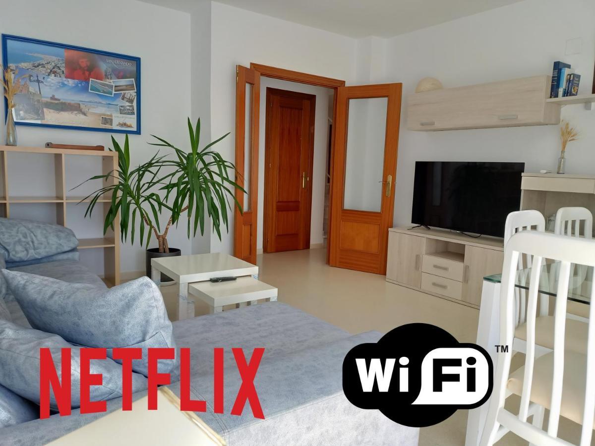 Dúplex en la Bahía de Cádiz con zona chill-out y WiFi San Fernando Exterior foto